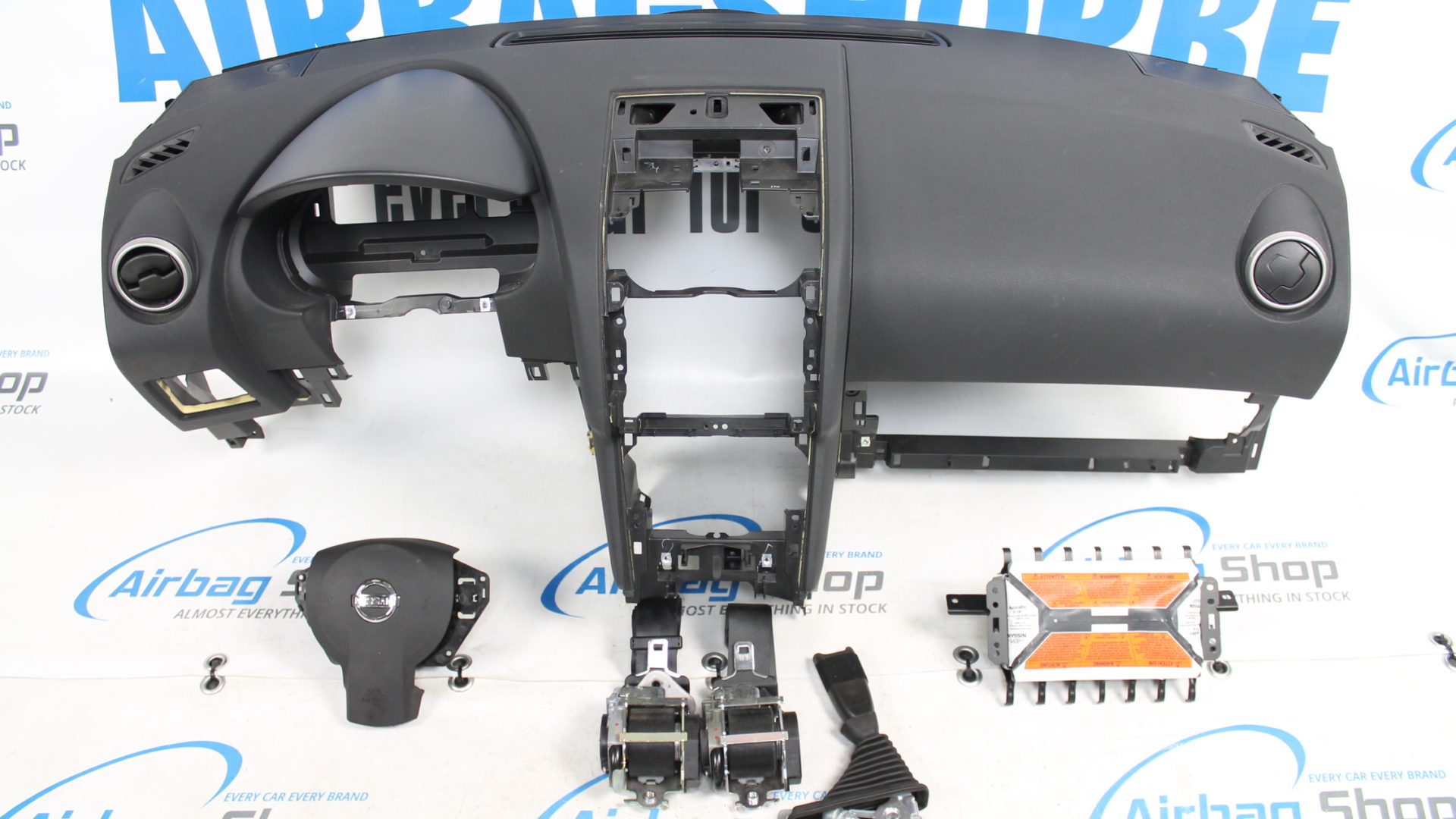 Airbag set Dashboard Nissan Qashqai (20072013) Airbag.eu