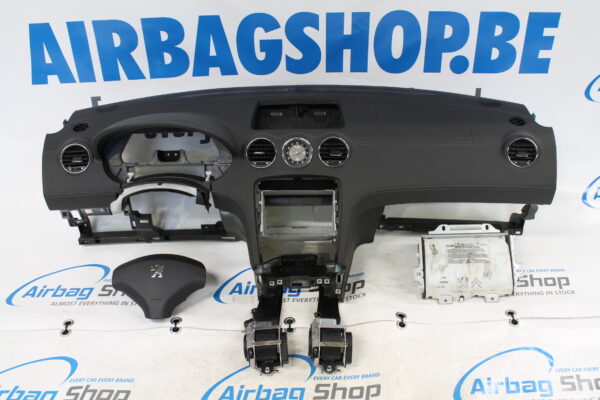 Airbag kit - Tableau de bord coutures gris Peugeot RCZ (2010-....)