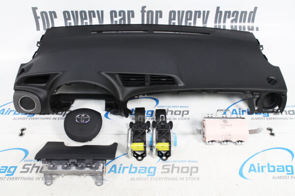Airbag kit - Tableau de bord black Toyota Yaris (2009-....)