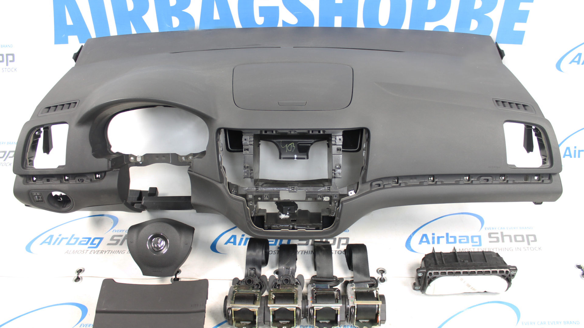 Airbag set Dashboard Volkswagen Sharan