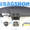 Airbag set - Dashboard blauw 4 spaak Audi A3 8P (2005-2012)  - Afbeelding 2