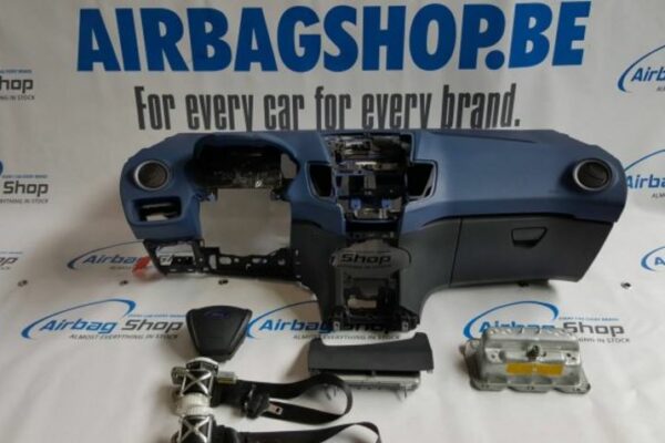 Airbag set - Dashboard blue Ford Fiesta MK7 (2008-....)