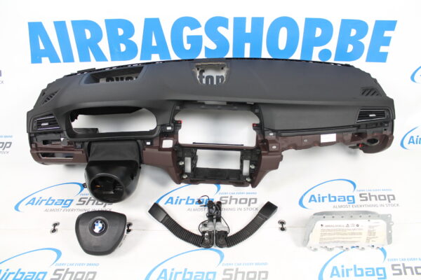 Airbag set - Dashboard bruin head up BMW 5 serie F10 (2009-2017)