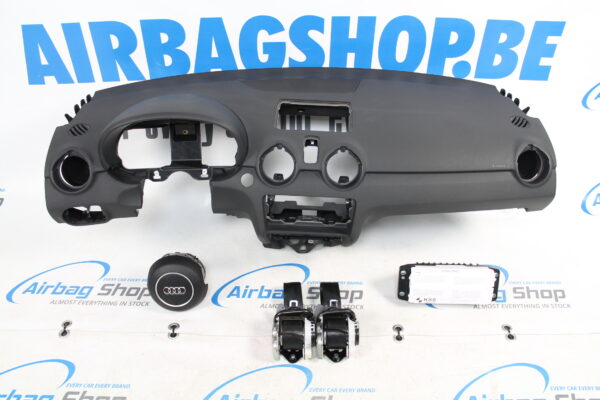 Airbag kit Tableau de bord noir start / stop Audi A1 (2010-2018)