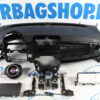 Airbag set - Dashboard black Fiat 500 (2007-2016) - Image 2