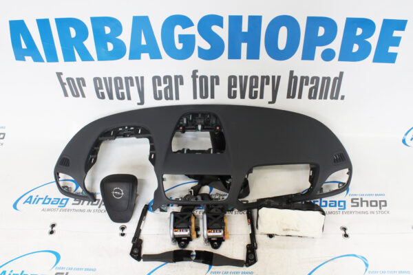 Airbag kit Tableau de bord noir Opel Mokka (2012-....)