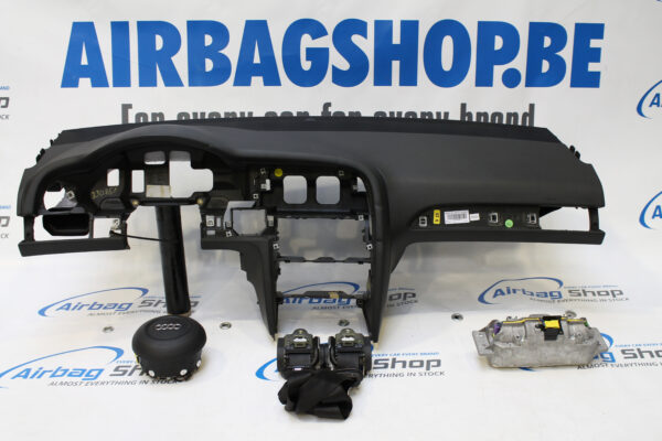 Airbag kit Tableau de bord noir S line Audi A6 - C6 (2004-2011)