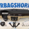 Airbag set Armaturenbrett schwarz beige M BMW 3 serie E90 E91 E92 E93 (2005-2013) – Bild 2