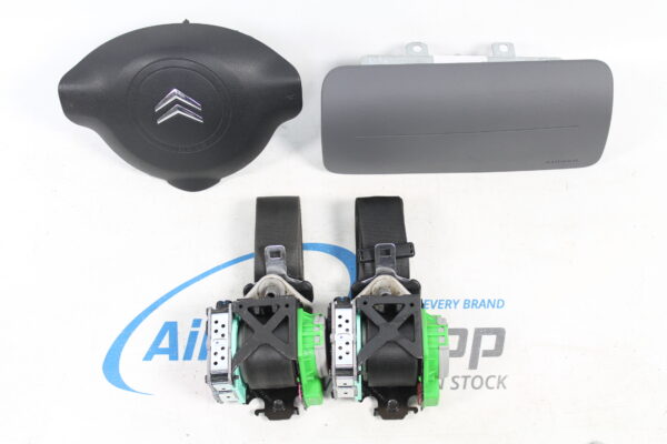 Airbag set - Panel dark gray with structure Citroen Berlingo (2008-2018)