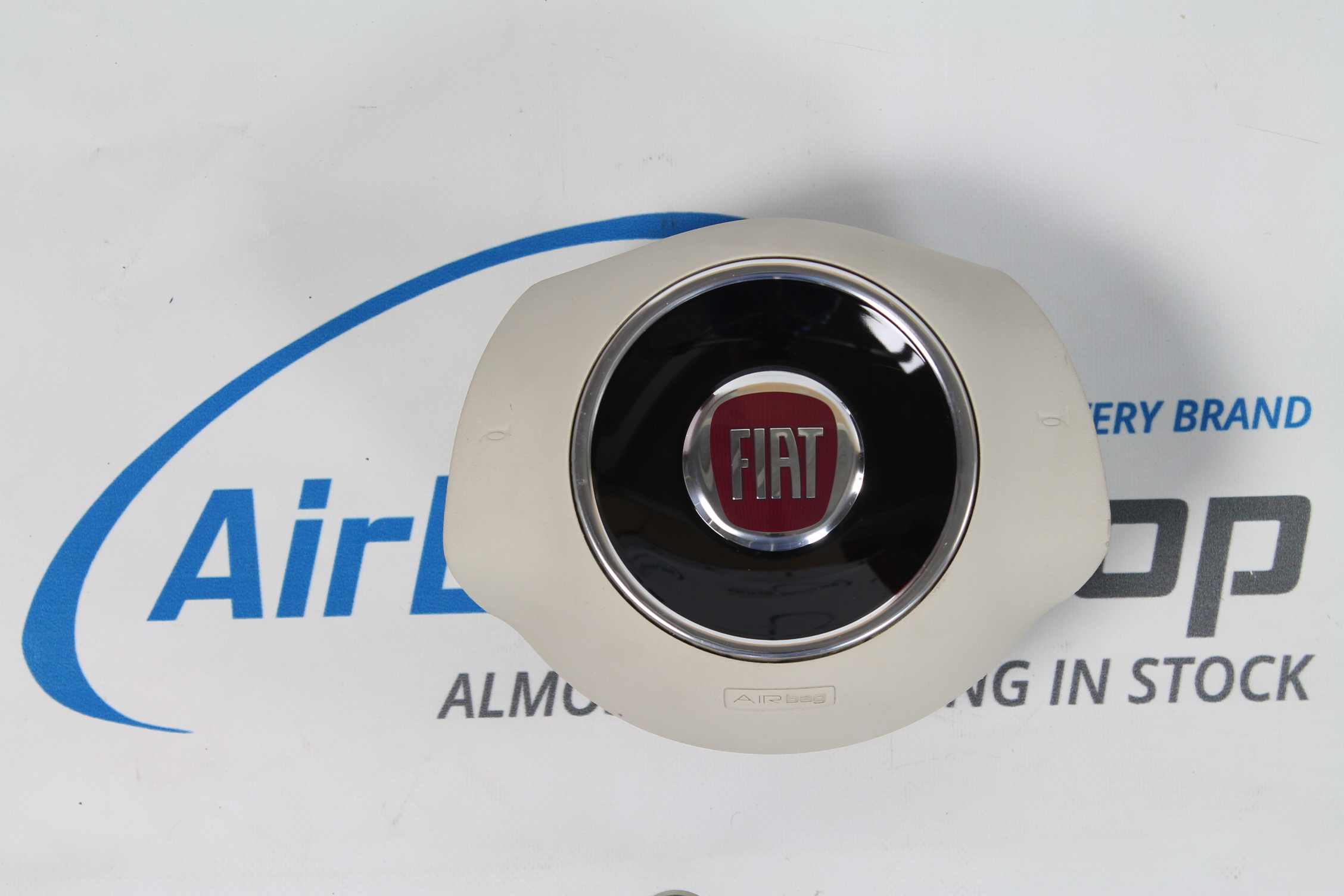 Airbag kit Tableau de bord gris Fiat 500 (2007....) Airbag.eu