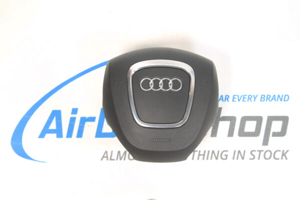 Volant airbag noir 4 branche Audi A3 8P (2005-2012)