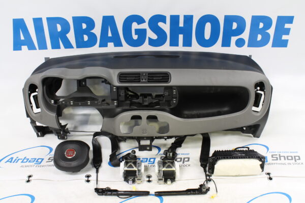 Airbag set - Dashboard gray Fiat Panda (2012-....)
