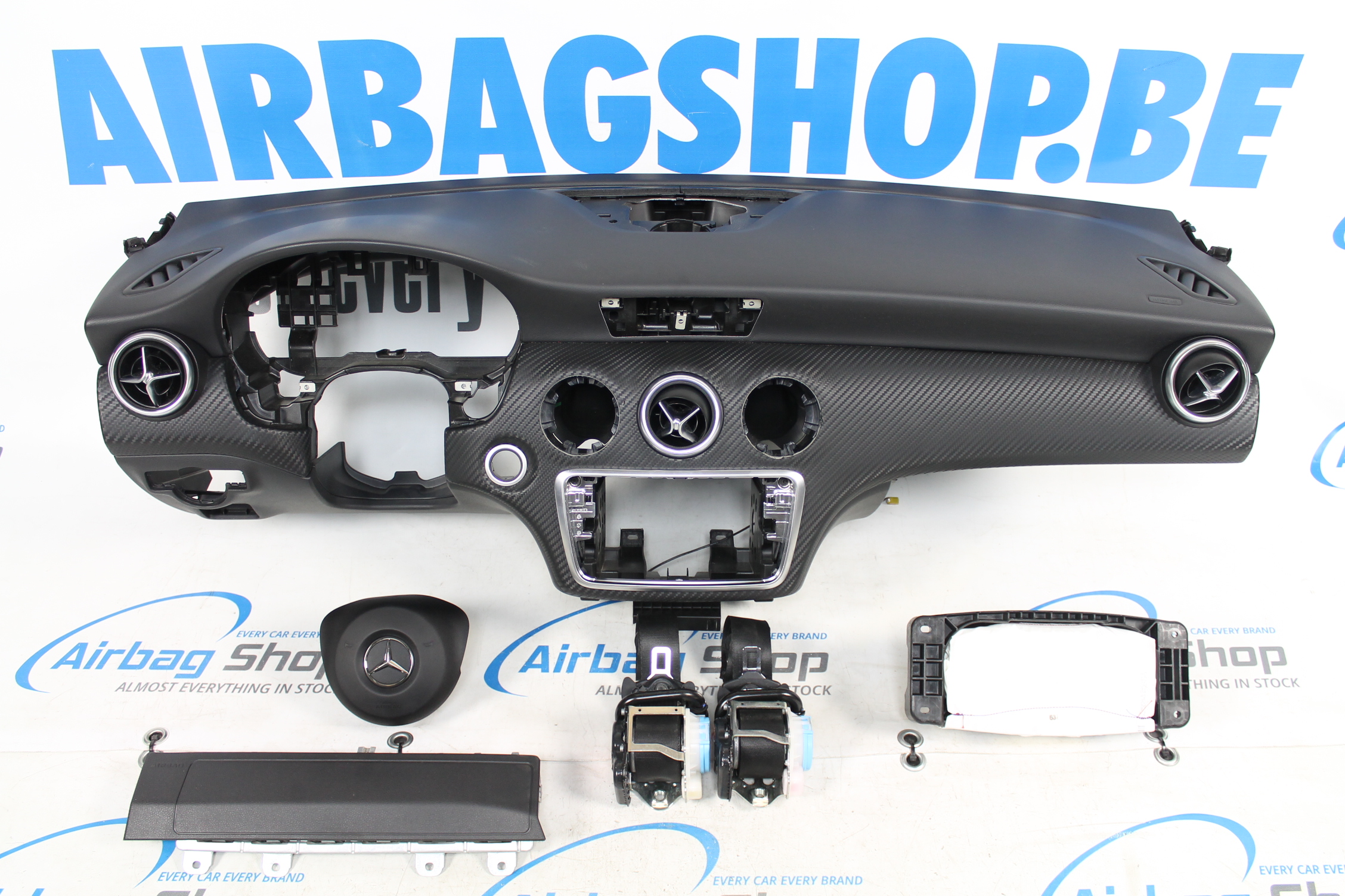 Airbag set Dashboard Mercedes A klasse W176 Airbag.eu
