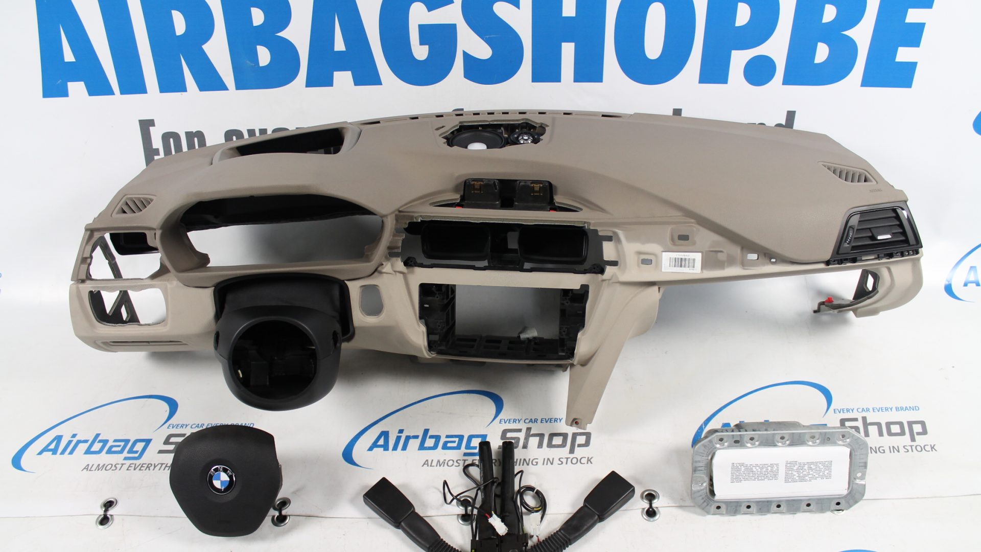 Airbag set Dashboard beige BMW F30 F31 F34