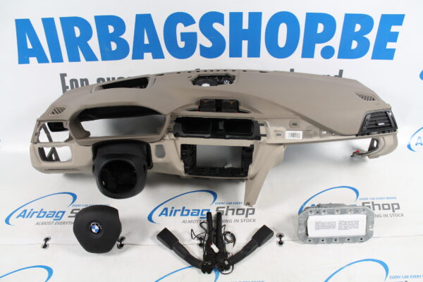 Airbag set Armaturenbrett beige head up BMW 3 serie F30 F31 F34 (2011-2019)