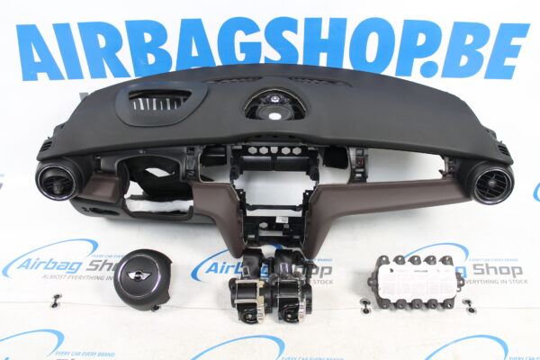 Airbag kit - Cruscotto marrone head up Mini Cooper F55 F56 F57 (2013-....) 