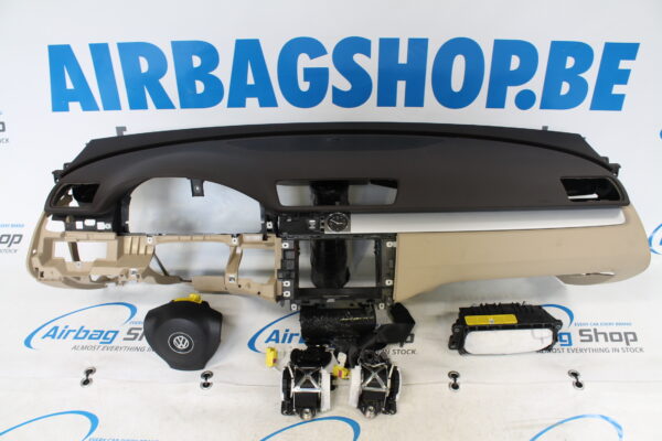 Airbag kit - Cruscotto beige Volkswagen Passat B7 (2010-2014)