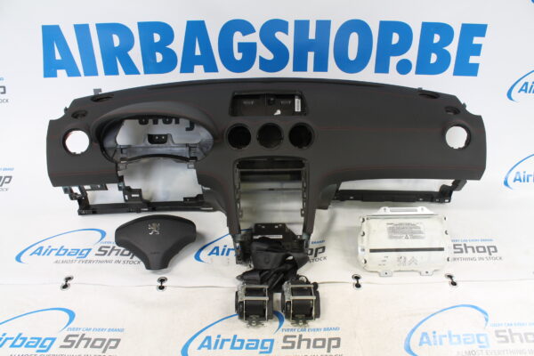 Airbag kit - Cruscotto con cucitura rosso Peugeot RCZ (2010-....)