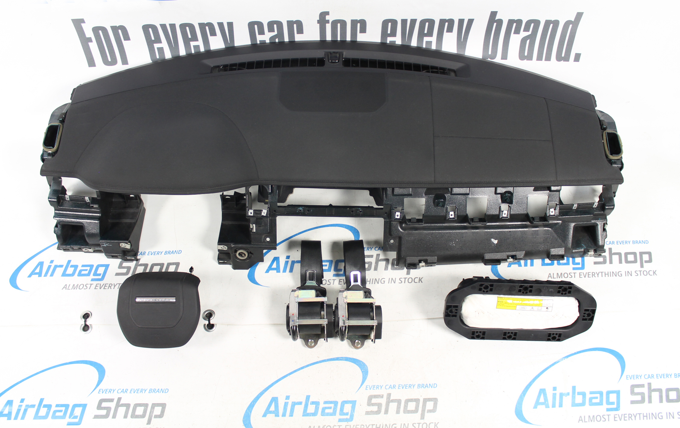 Airbag set Dashboard black Range Rover Evoque (2011....) Airbag Shop