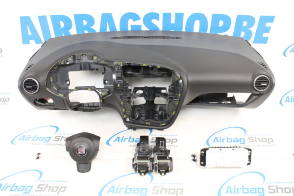 Airbag set - Dashboard black Seat Leon 1P (2005-2012)