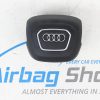 Airbag set - Dashboard 4 spoke grey beige Audi A4 B9 (2015-....) - Image 5