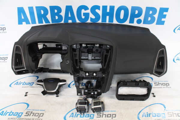 Airbag set - Dashboard zwart Ford Focus (2011-2014)