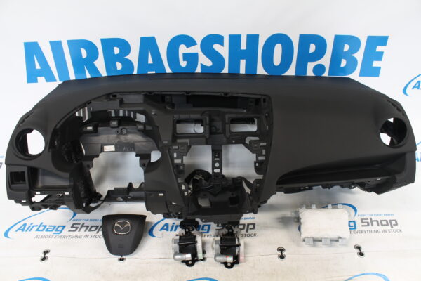 Airbag kit - Tableau de bord noir Mazda 5 (2010-2015)