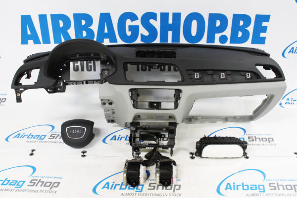 Airbag kit - Tableau de bord gris 4 branche Audi Q3 U8 (2011-2018)