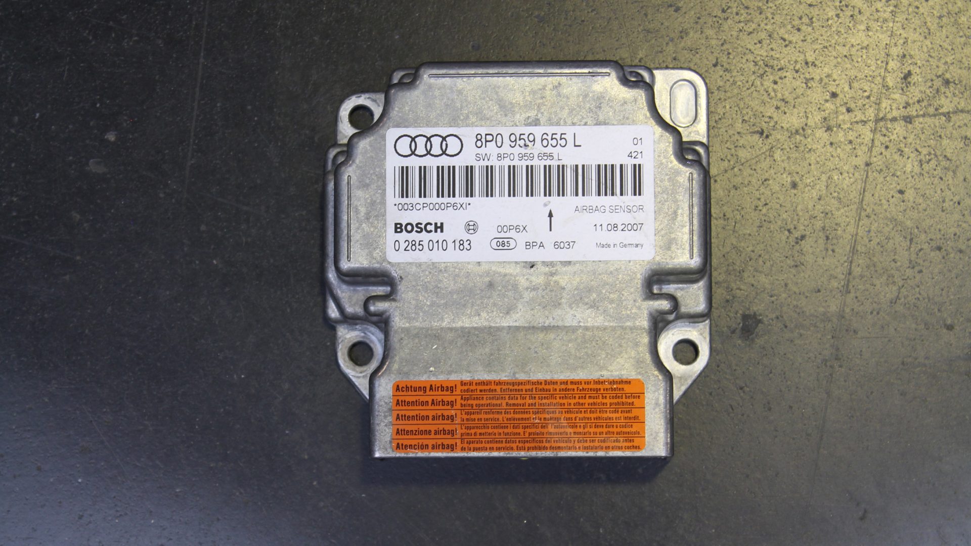 Airbag module Audi A3 8P (20052012) Airbag Shop