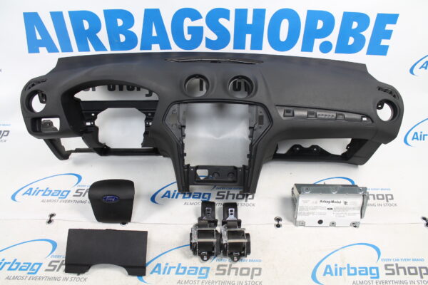 Airbag kit - Cruscotto nero Ford Mondeo MK4 (2007-2014) 