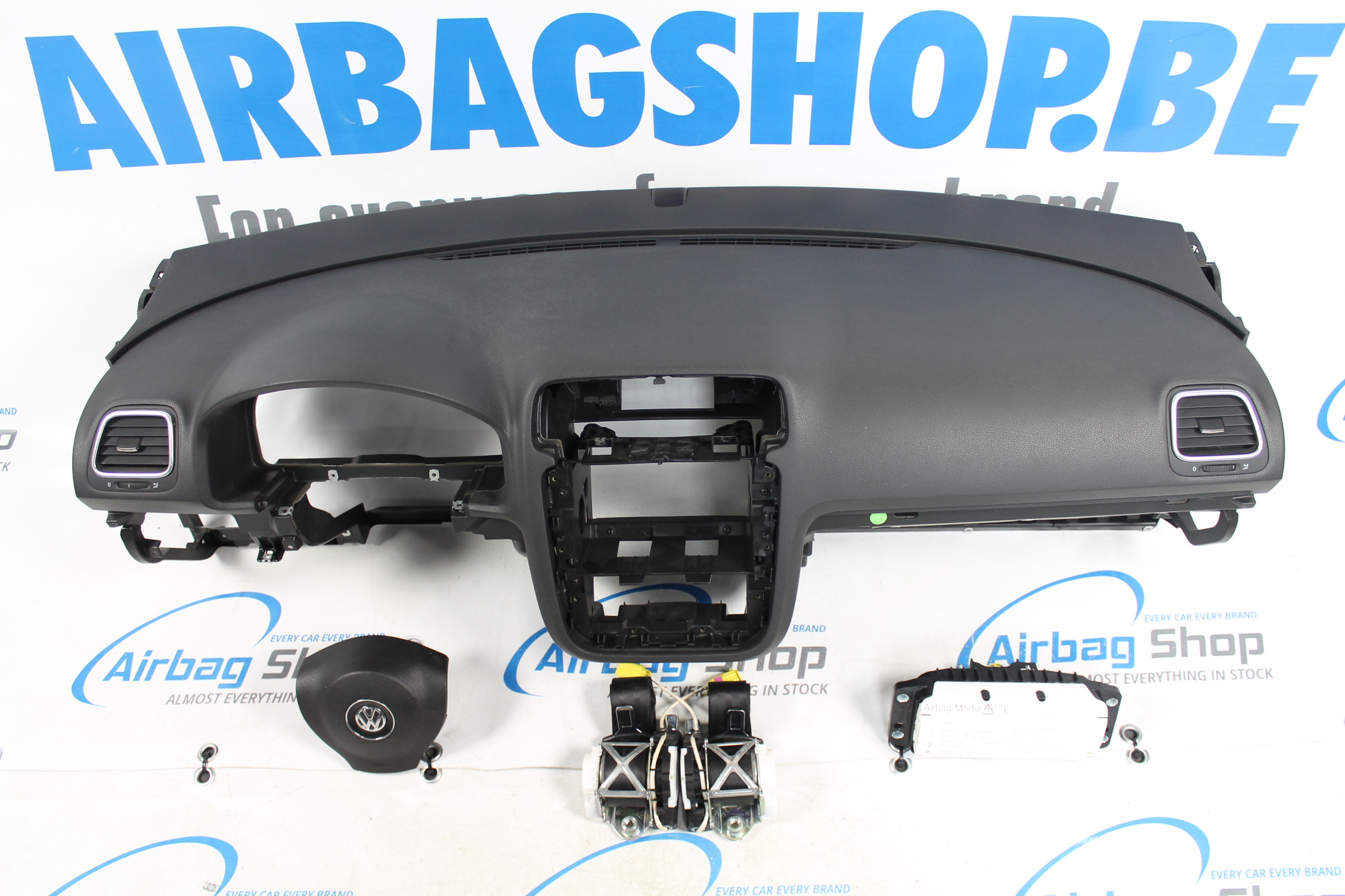 Airbag set Dashboard Volkswagen EOS facelift (2011....) Airbag Shop
