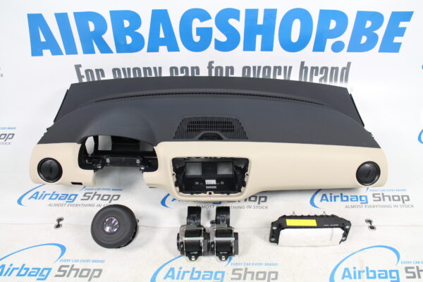 Airbag set - Dashboard beige Volkswagen Up (2012-2016) 