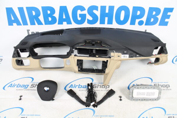 Airbag set - Dashboard beige head up BMW 3 serie F30 F31 F34 (2011-2019)