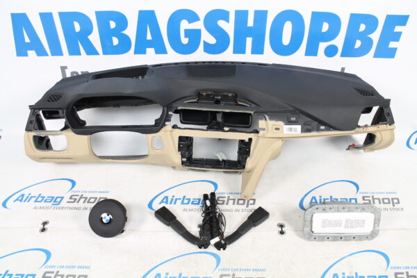Airbag set - Dashboard beige head up M BMW 3 serie F30 F31 F34 (2011-2019)