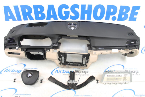Airbag set - Dashboard beige head up sport stuur BMW 5 serie F10 (2009-2017) 