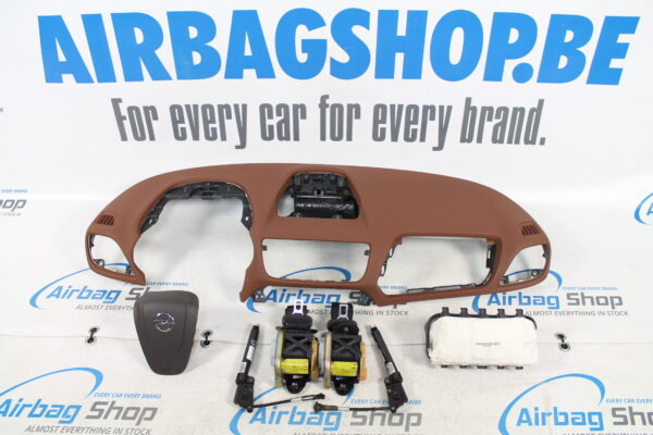 Airbag kit - Tableau de bord brun Opel Mokka (2012-....)