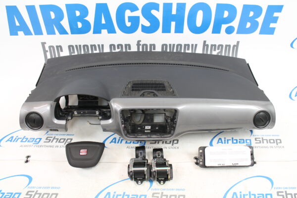 Airbag kit - Tableau de bord gris Seat MII (2011-2016)