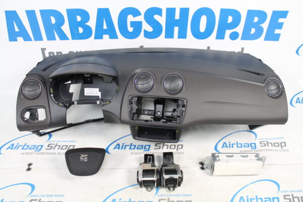Airbag set - Dashboard grey brown Seat Ibiza 6J facelift (2015-2017)