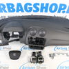 Airbag set - Dashboard grey brown Seat Ibiza 6J facelift (2015-2017) - Image 2