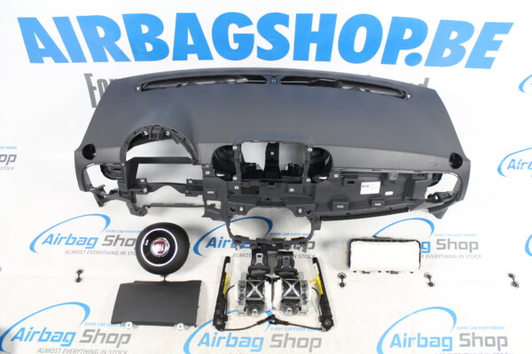 Airbag set - Dashboard grey Fiat 500 (2016-....) 