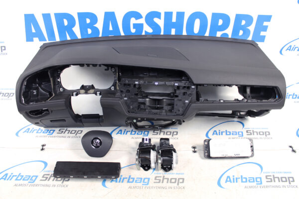 Airbag set - Dashboard black Volkswagen Touran (2015-....) 