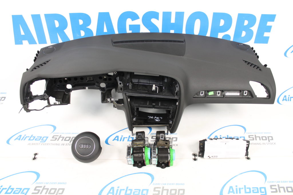 Airbag kit Tableau de bord 3 branche Audi A4 B8 (20082014) Airbag Shop