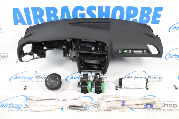 Airbag kit - Tableau de bord 3 branche avec toit airbags Audi A4 B8 (2008-2014) 