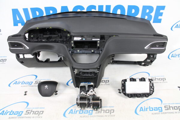 Airbag kit - Tableau de bord carbon Peugeot 2008 (2013-....)