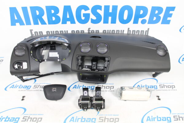 Airbag set - Dashboard brown GPS Seat Ibiza 6J facelift (2015-2017) 
