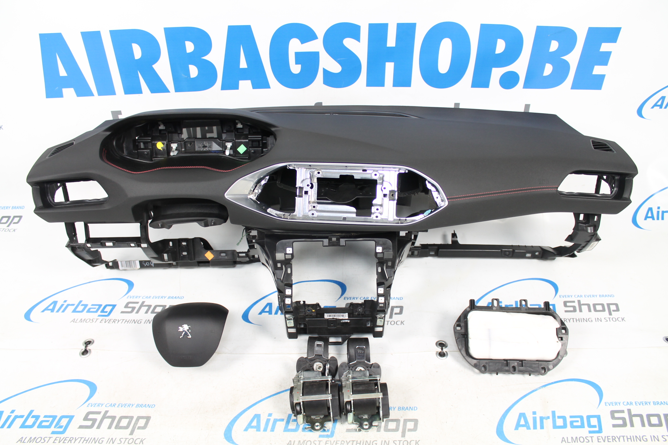 Airbag set - Dashboard rood stiksel Peugeot 308 GTI (2014 ...