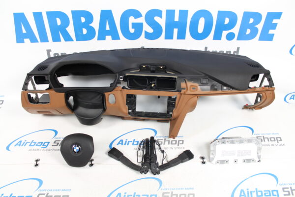 Airbag set - Dashboard bruin BMW 3 serie F30 F31 F34 (2011-2019)