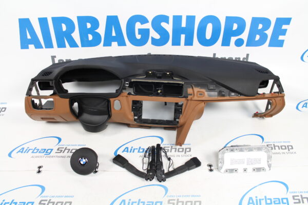 Airbag set - Dashboard bruin M BMW 3 serie F30 F31 F34 (2011-2019)