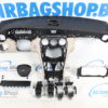 Airbag kit - Tableau de bord cuir beige Mercedes C klasse W205 (2014-....) – Image 2