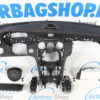 Airbag kit - Cruscotto cucitura rosso Mercedes C klasse W205 (2014-....) - immagine 2